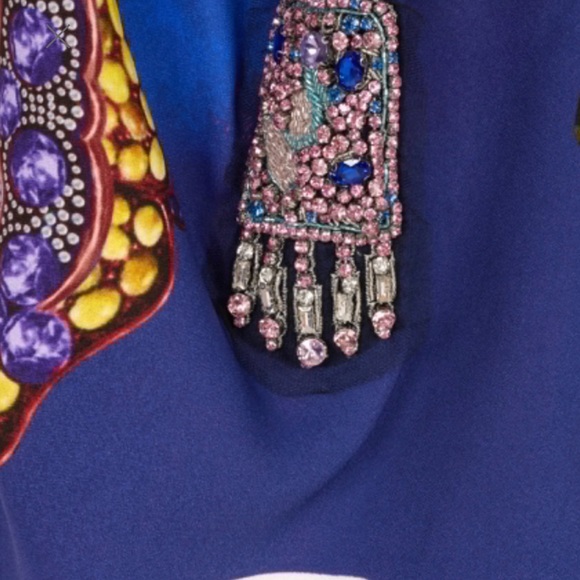 JEWEL PRINTED DRESS LIMITED EDITION - Picture 9 of 10